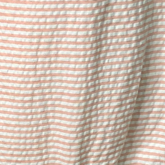 📌 Nautica Striped Sleeveless Cotton Teen Romper with Pockets - Picture 12 of 13